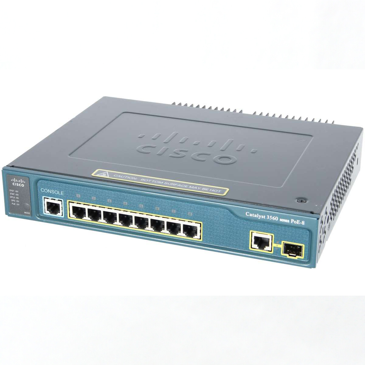 قیمت و خرید سوییچ شبکه 8 پورت PoE با 1 پورت SFP سیسکو مدل WS-C3560-8PC-S | نت ران